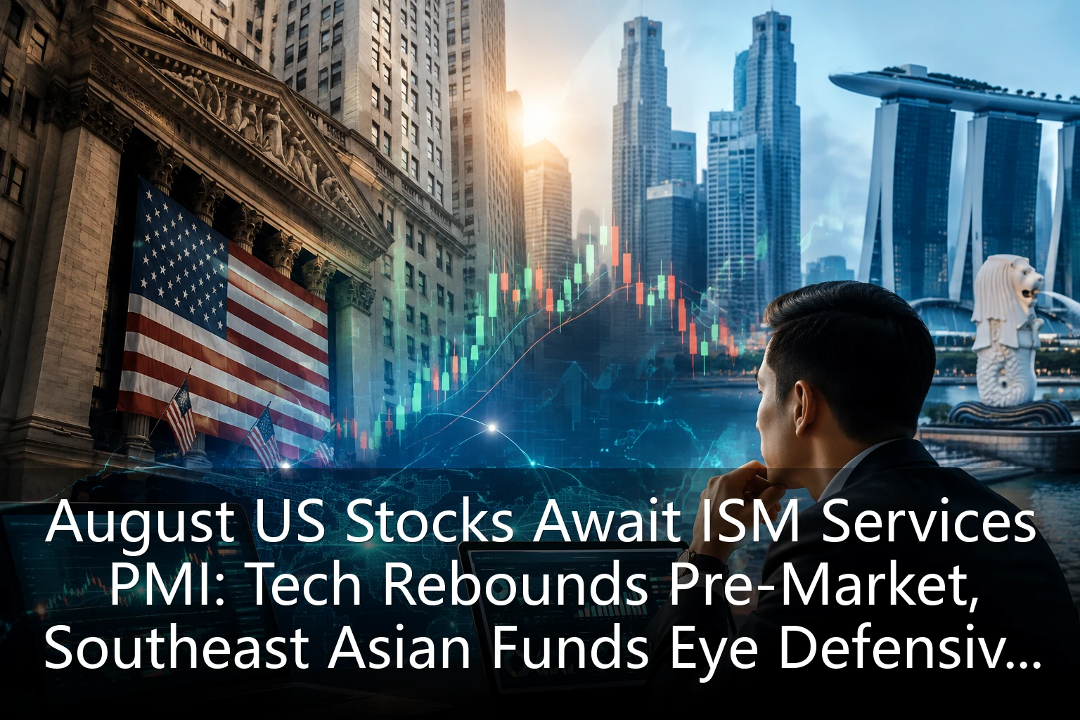 August US Stocks Await ISM Services PMI: Tech Rebounds Pre-Market, Southeast Asian Funds Eye Defensive Rotation